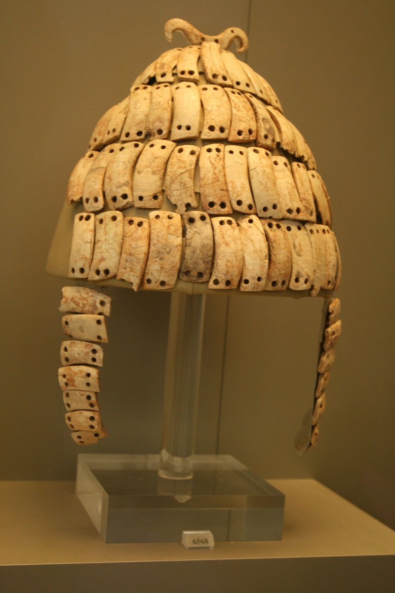 Mycenaean Boar Tusk Helmets