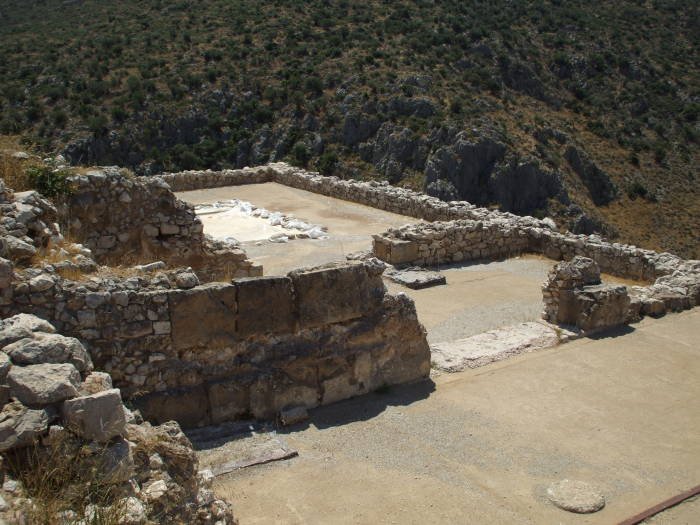 Mycenaean Palace Megaron Ruins