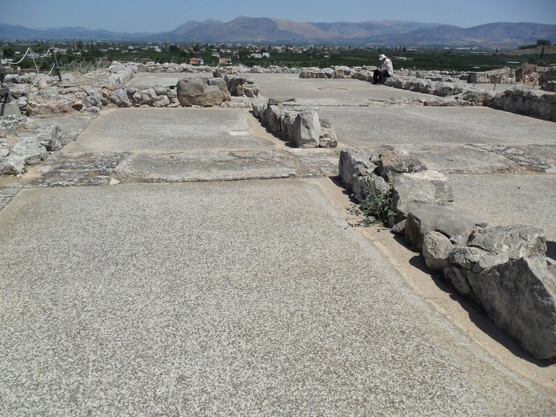 Mycenaean Palace Megaron Ruins