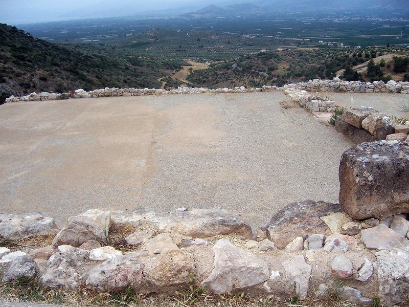 Mycenaean Palace Megaron Ruins