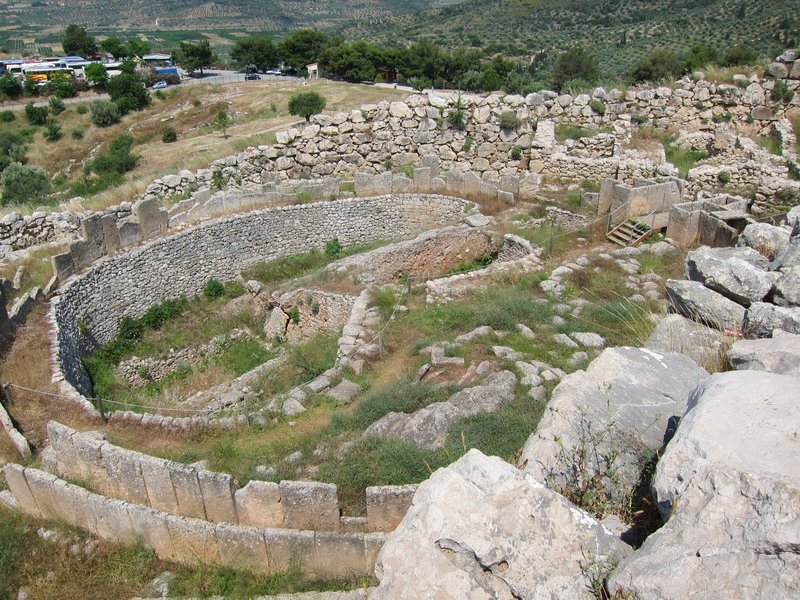 Mycenaean Palace Megaron Ruins