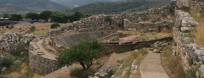 Mycenaean Palace Megaron Ruins
