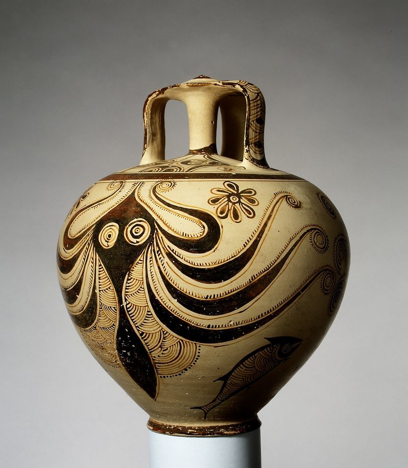 Mycenaean Stirrup Jar Depictions