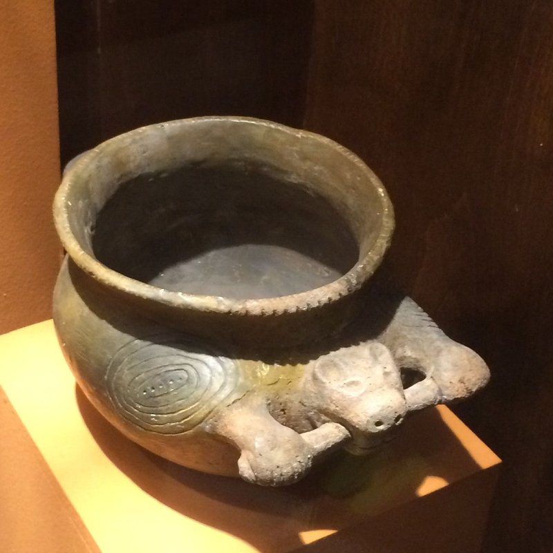 Native American Mississippian Effigy Pots