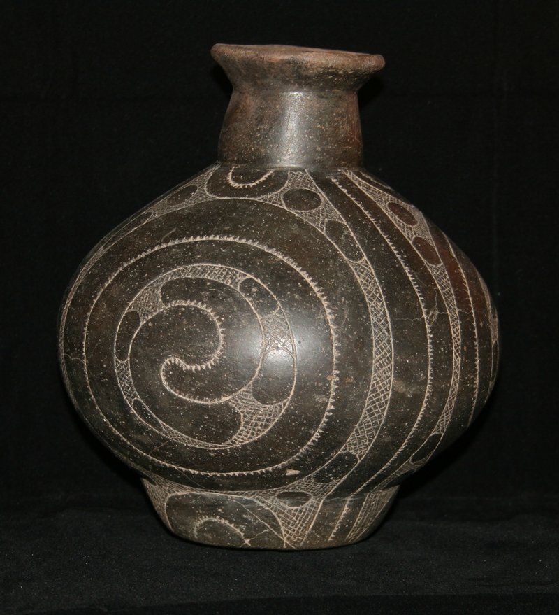 Native American Mississippian Effigy Pots