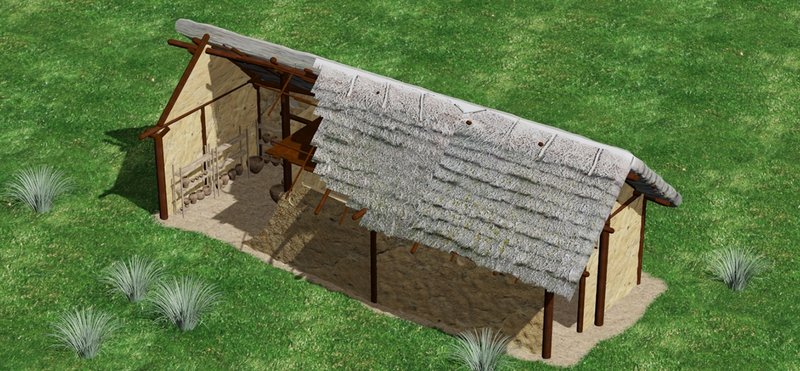 Neolithic Circular House Reconstructions