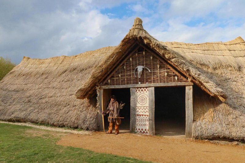 Neolithic Circular House Reconstructions