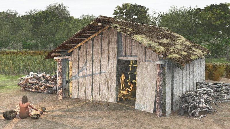 Neolithic Circular House Reconstructions