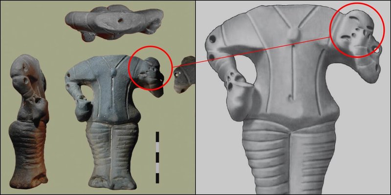 Neolithic Figurine From Vinča Culture