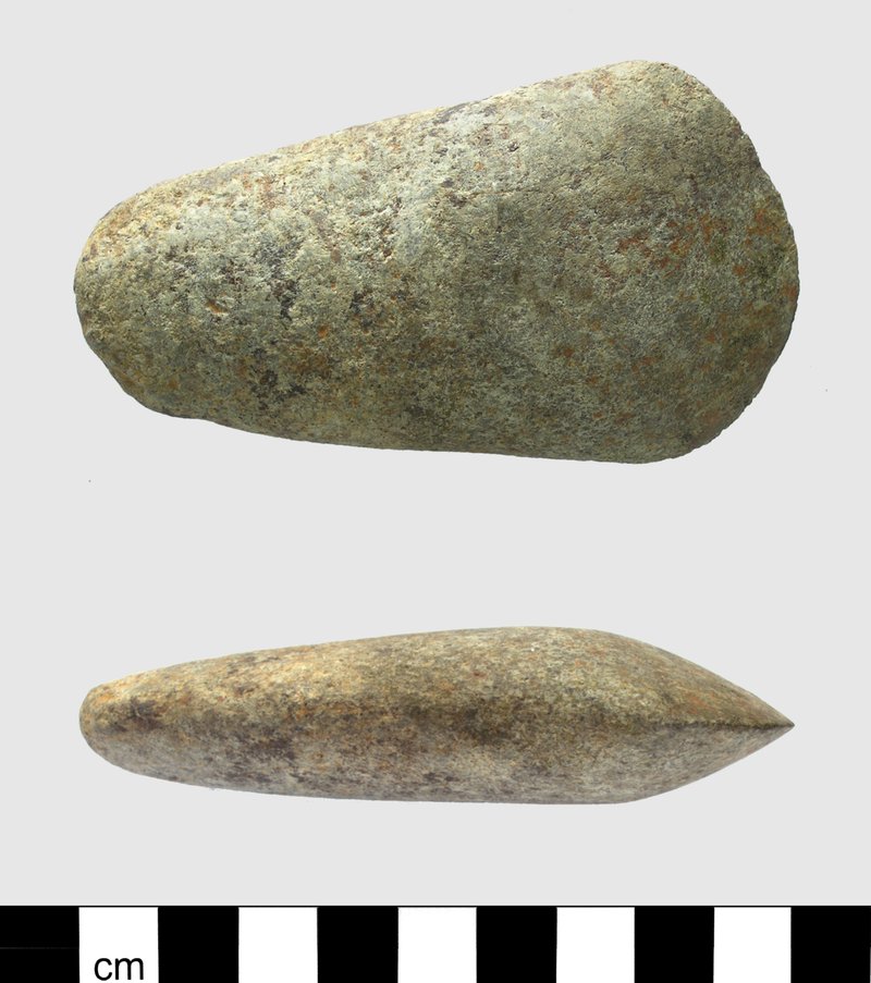 Neolithic Polished Stone Axe<span class=