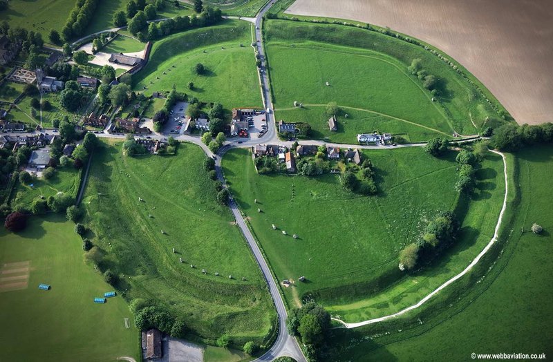 Neolithic Postholes At Avebury