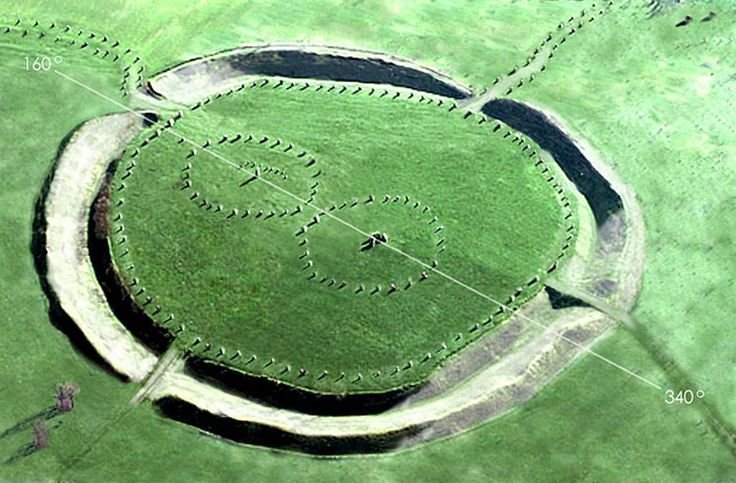 Neolithic Postholes At Avebury