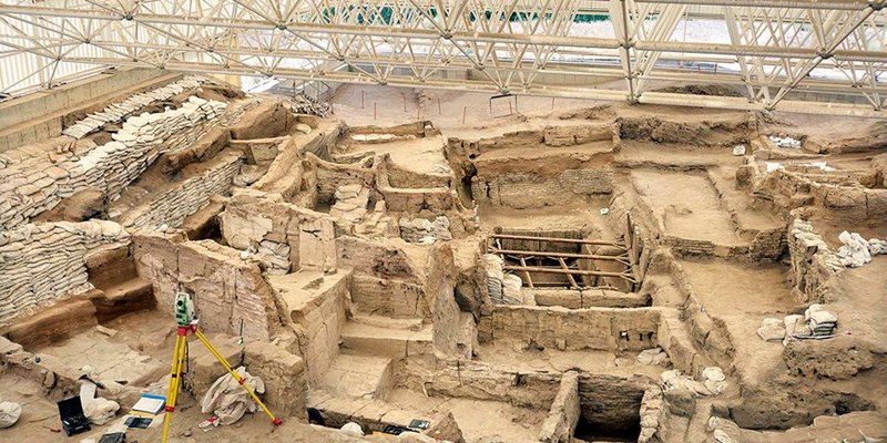 Neolithic Village Remains At Çatalhöyük