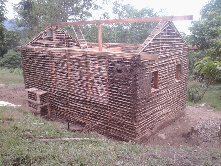 Neolithic Wattle And Daub House Reconstruction