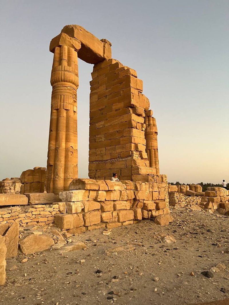 Nubian Temple Of Soleb<span class=