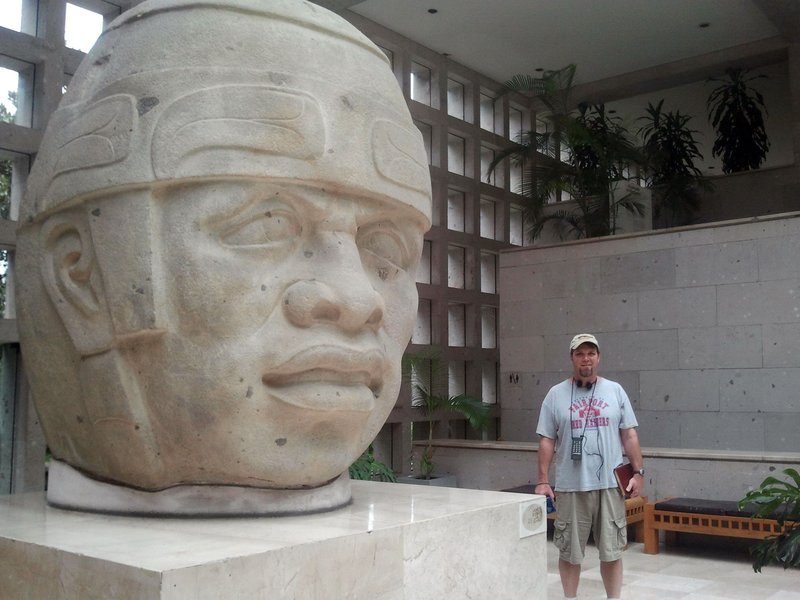 Olmec Colossal Head Carvings