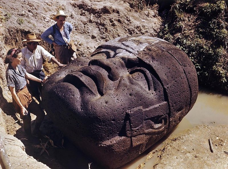 Olmec Colossal Stone Heads