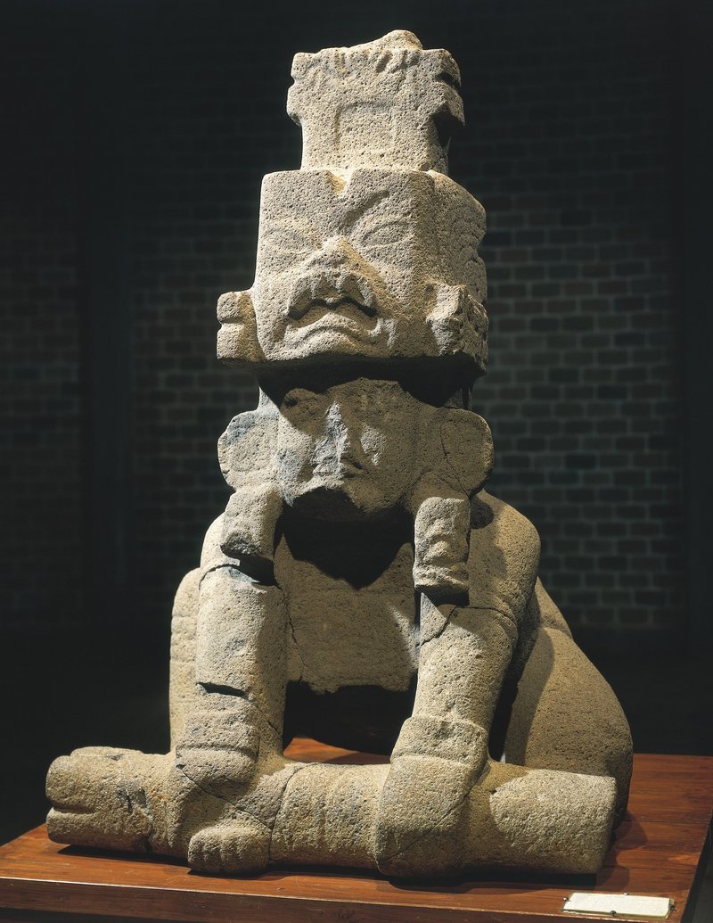 Olmec Were-Jaguar Stone Reliefs<span class=