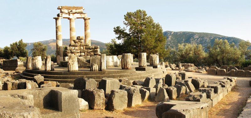 Oracle Of Delphi Ruins