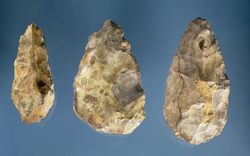 Paleolithic Flint Tools Collection