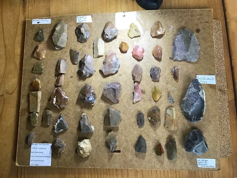 Paleolithic Flint Tools Collection