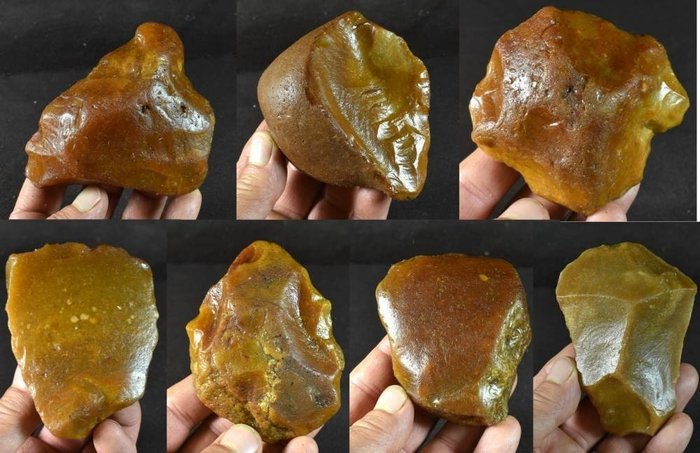 Paleolithic Flint Tools Collection