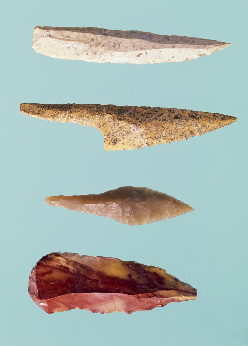 Paleolithic Flint Tools Collection