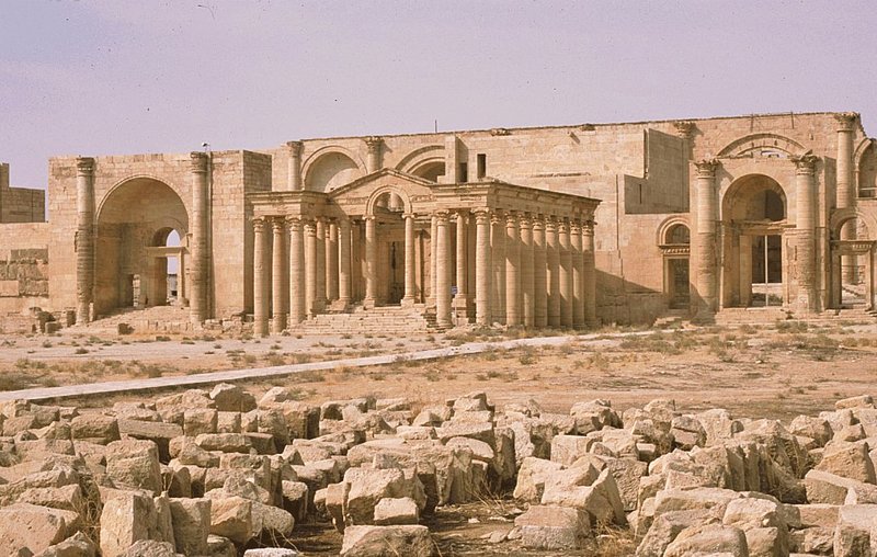 Parthian Reliefs At Hatra