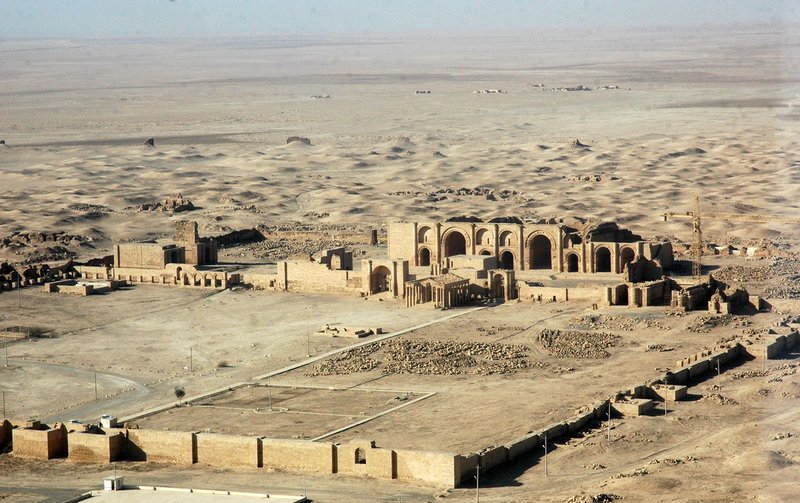 Parthian Reliefs At Hatra