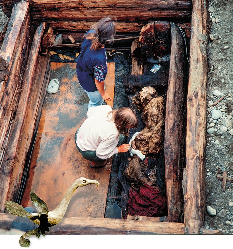 Pazyryk Burial Mound Discoveries<span class=