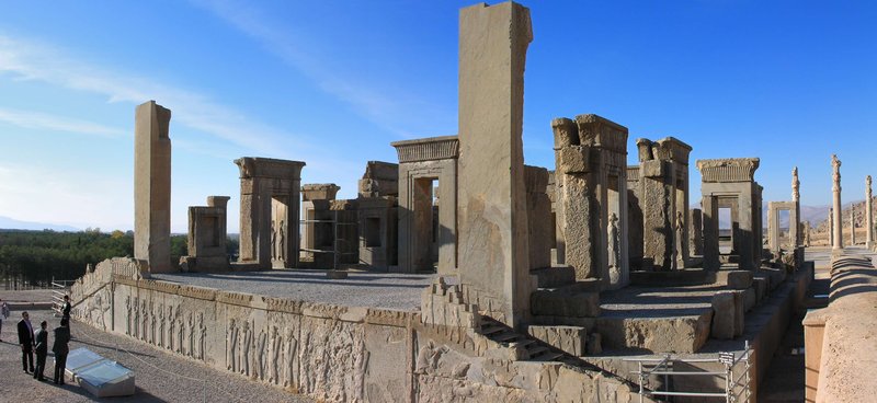 Persian Satrapal Palace Ruins<span class=