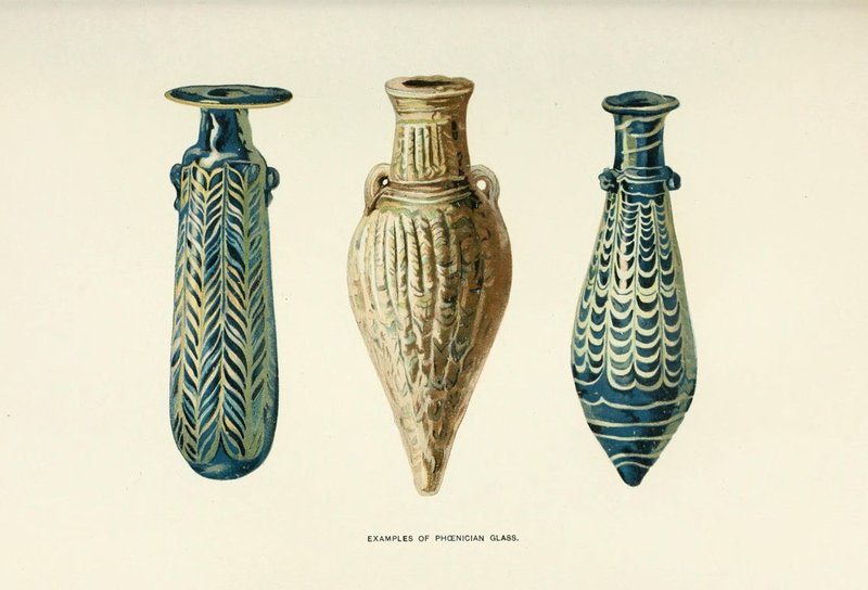 Phoenician Glass Bead Artifacts