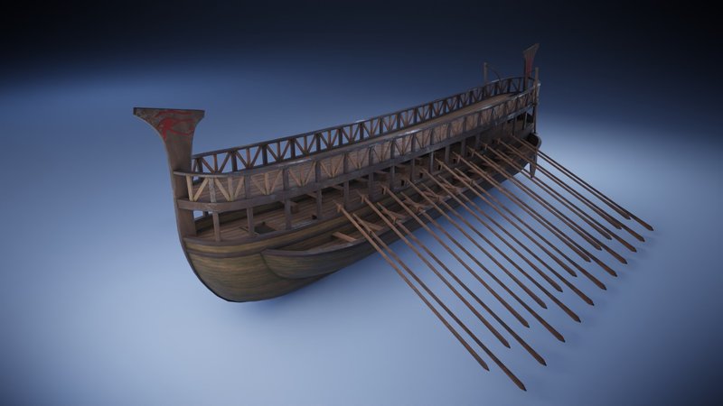 Phoenician Ship Model Reconstructions
