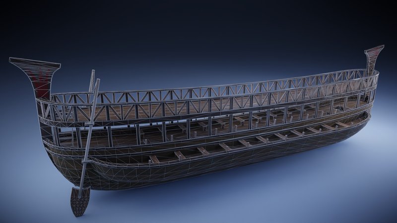 Phoenician Ship Model Reconstructions