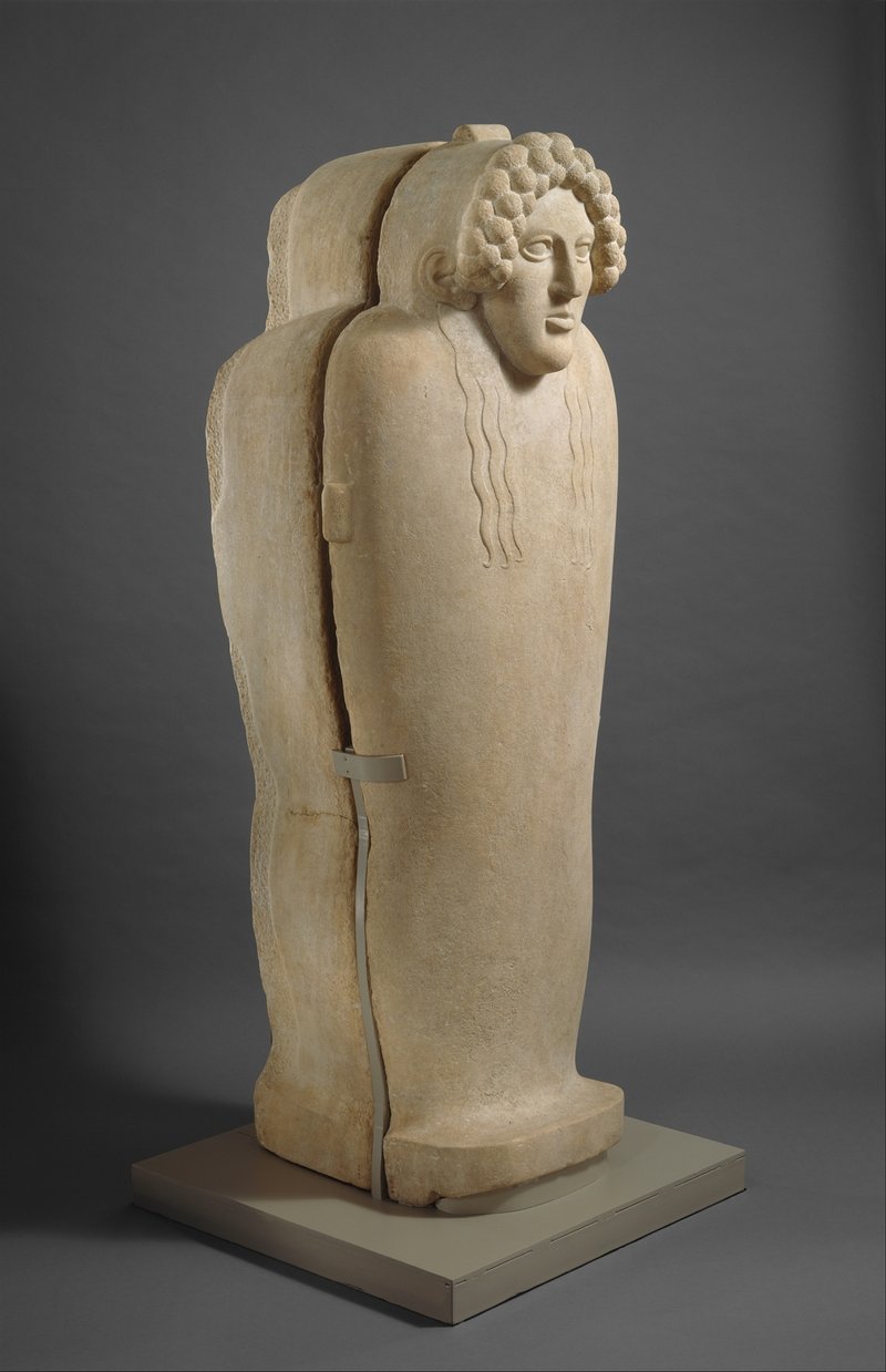 Phoenician Stone Sarcophagus Carvings