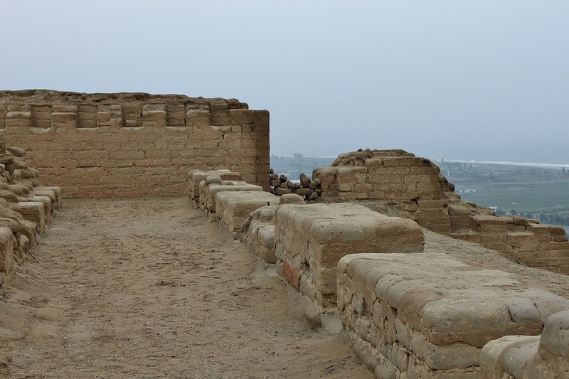 Pre-Columbian Adobe Temples In Pachacamac