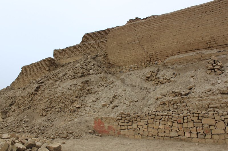 Pre-Columbian Adobe Temples In Pachacamac