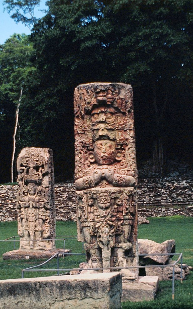 Pre-Columbian Stelae Of Copán