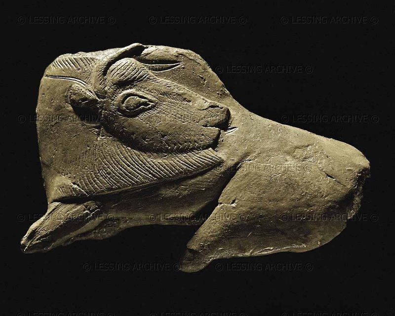 Prehistoric Antler Carving From Magdalenian Culture