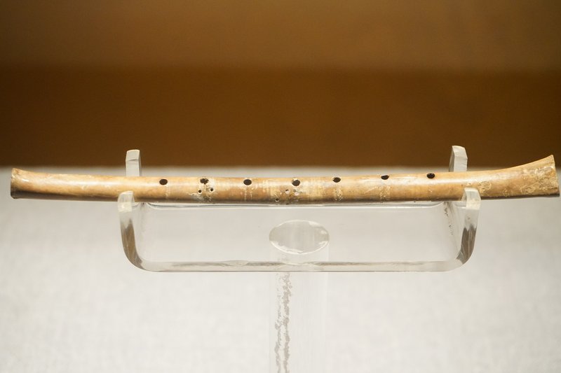 Prehistoric Bone Flute Artifacts