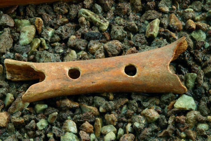 Prehistoric Bone Flute Artifacts