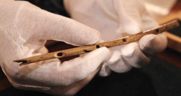 Prehistoric Bone Flute Artifacts
