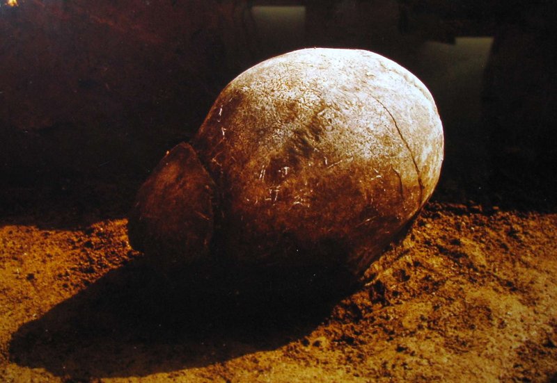 Prehistoric Burial Site In Dolní Věstonice
