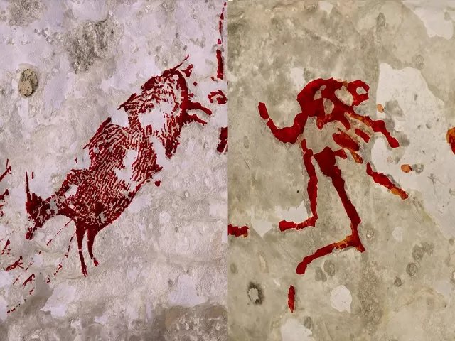 Prehistoric Cave Art From Sulawesi