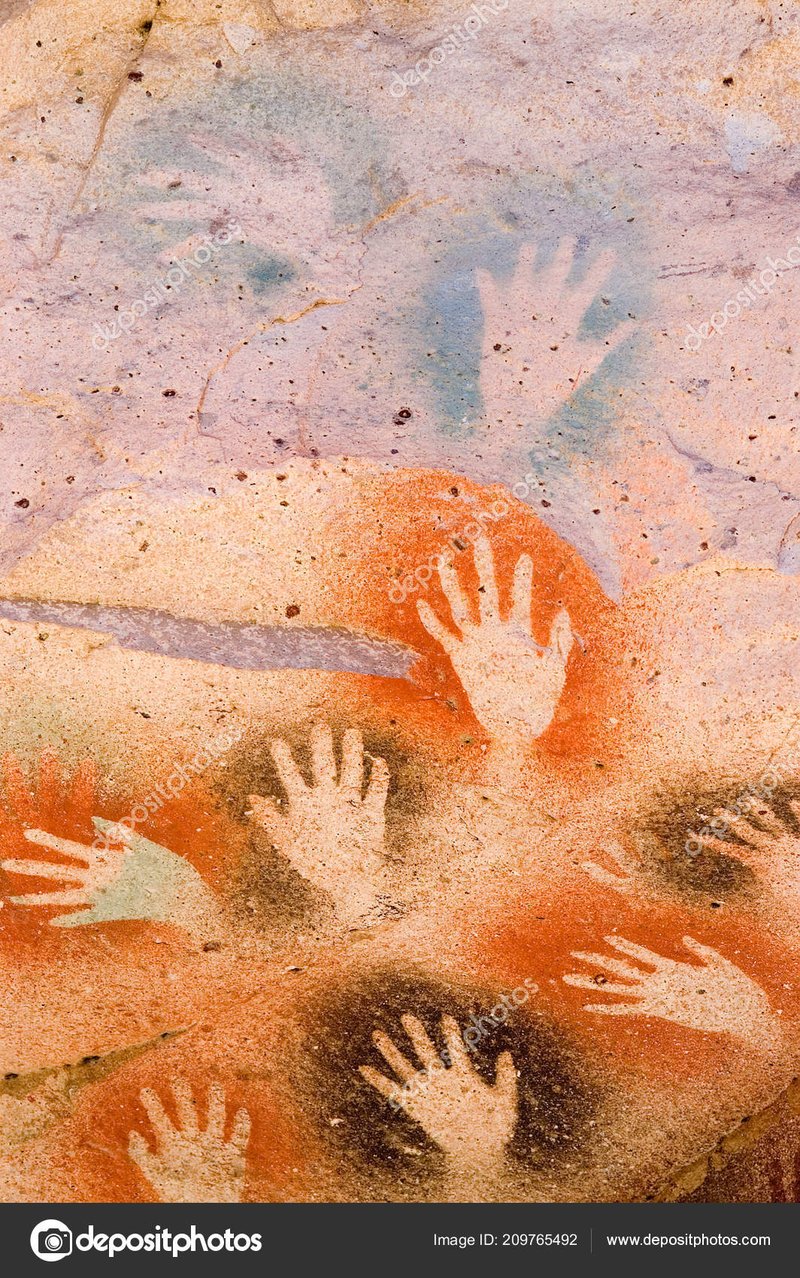 Prehistoric Cave Art In Patagonia