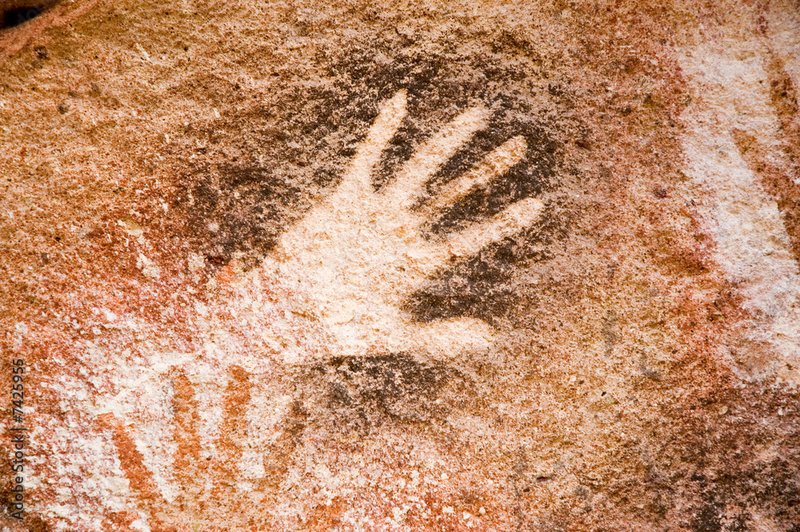 Prehistoric Cave Art In Patagonia