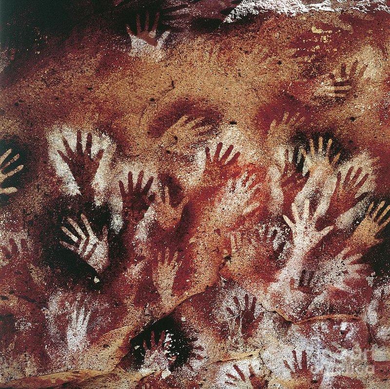 Prehistoric Cave Art In Patagonia