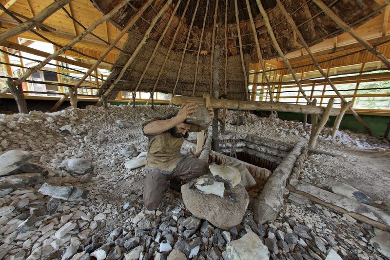 Prehistoric Flint Mine In Krzemionki