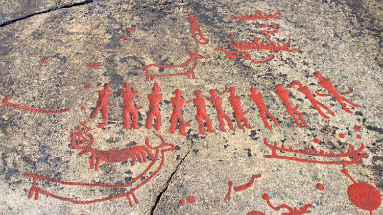 Prehistoric Rock Art In Scandinavia