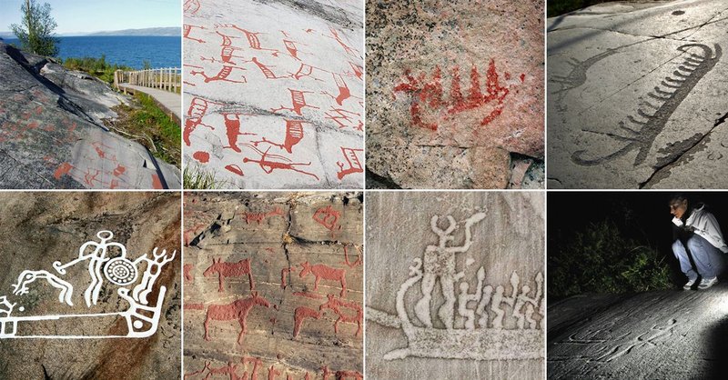 Prehistoric Rock Art In Scandinavia